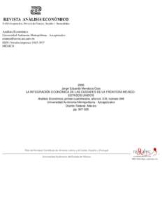 Análisis Económico Universidad Autónoma Metropolitana - Azcapotzalco [removed]