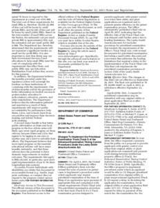 erowe on DSK2VPTVN1PROD with RULES[removed]Federal Register / Vol. 76, No[removed]Friday, September 23, [removed]Rules and Regulations
