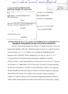 Case 1:11-cv[removed]JSR Document 192  Filed[removed]Page 1 of 70 UNITED STATES DISTRICT COURT SOUTHERN DISTRICT OF NEW YORK