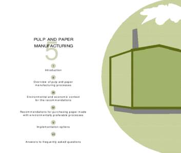 5  PULP AND PAPER MANUFACTURING I
