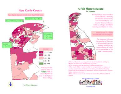 A Fair Share Measure  New Castle County for Delaware