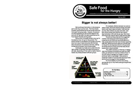 Safe Food For the Hungry  Non-profit Organization U.S. Postage PAID Purdue University