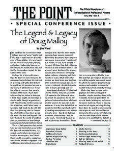 • SPECIAL CONFERENCE ISSUE •  by Jim Ward