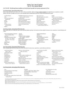 Sanitary Code - State of Louisiana Part II - The Control of Disease LAC 51:II.105: The following diseases/conditions are hereby declared reportable with reporting requirements by Class: Class A Diseases/Conditions - Repo