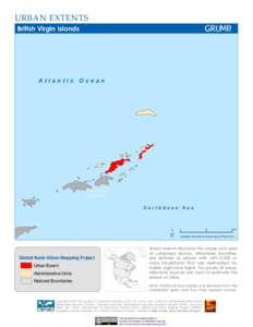 URBAN EXTENTS  GRUMP British Virgin Islands