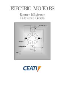 ELECTRIC MOTORS Energy Efficiency Reference Guide STATOR POLE  N