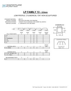 Keycap Family Datasheets.xls