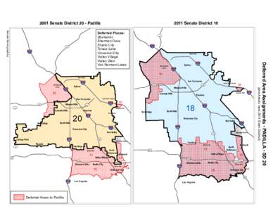 2001 Senate District 20 - Padilla[removed]Senate District 18 Senate Demographics