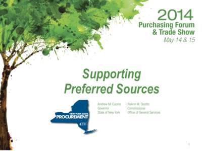 Supporting Preferred Sources 1  Supporting Preferred Sources