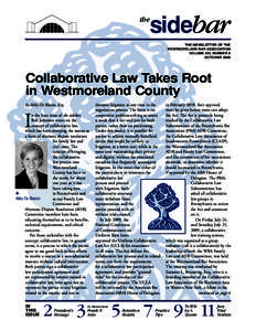 sidebar  the THE NEWSLETTER OF THE WESTMORELAND BAR ASSOCIATION