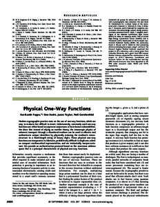 RESEARCH ARTICLES 25. M. R. Singleton, D. B. Wigley, J. Bacteriol. 184, [removed]J. M. Caruthers, D. B. McKay, Curr. Opin. Struct. Biol. 12, [removed]J. P. Abrahams, A. G. Leslie, R. Lutter, J. E. Walker,