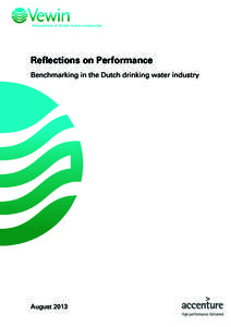 Association of Dutch water companies  Reflections on Performance Benchmarking in the Dutch drinking water industry  August 2013