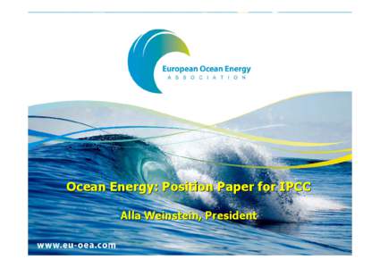 European Ocean Energy Industry Association (EU OEIA)