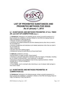 Sports / Blood doping / Use of performance-enhancing drugs in sport / Anabolic steroid / Dog meat / Homeopathy / Drugs in sport / Medicine / Biology