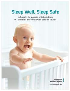 Sleep Well, Sleep Safe A booklet for parents of infants from[removed]months and for all who care for infants This booklet is divided in three sections: HEALTHY SLEEP TIPS FOR INFANTS AND