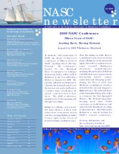 NASC newsletter JULY 2009 National Association of Sentencing Commissions