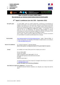 Microsoft Word - 4ème Appel à candidature LABEX-septembredocx