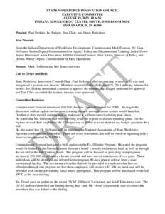 Mark W. Everson / Workforce development / Unemployment benefits / Illinois / Office of Vocational and Adult Education / Southwestern Illinois College