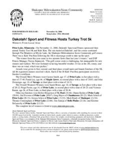 Microsoft Word[removed]Turkey Trot 2006 Results PR.doc