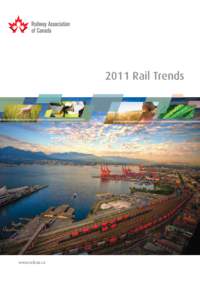 2011 Rail Trends  www.railcan.ca Member Companies December 2010
