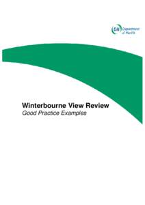 Winterbourne View Review Good Practice Examples 2  TABLE OF CONTENTS