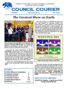 Council Courier 2014 Issue 2