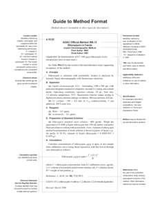 Quinolines / Analytical chemistry / AOAC International / Solution / Acetonitrile / Chemistry / Antioxidants / Ethoxyquin