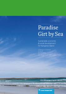 1  Paradise Girt by Sea Sustainable economic & social development