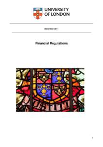 Microsoft Word - Financial Regulations December 2011v16 for publication FINAL