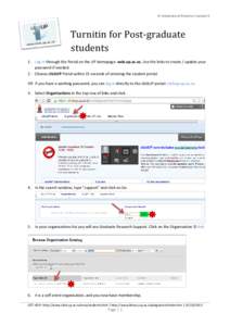 Turnitin / User interface techniques / Plagiarism / Dropbox / Form / Web page / Portable Document Format / Computing / Software / World Wide Web