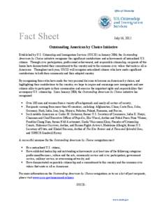 Office of Citizenship  Fact Sheet July 16, 2012