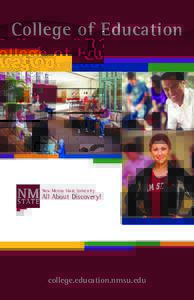 College of Education  New Mexico State University All About Discovery!