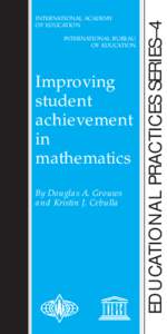 Critical pedagogy / Philosophy of education / Mathematics education / Statistics education / Inclusion / National Council of Teachers of Mathematics / Thomas A. Romberg / Education / Educational psychology / Education reform