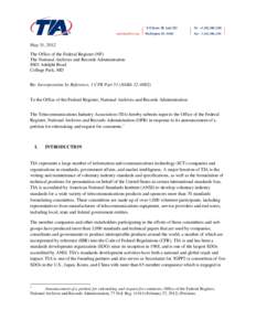 Technology / Telecommunications Industry Association / Standardization / 3rd Generation Partnership Project 2 / Standards organization / Rulemaking / Open standard / American National Standards Institute / International standard / Standards / Reference / Evaluation