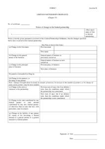Microsoft Word - LP Form 2.doc