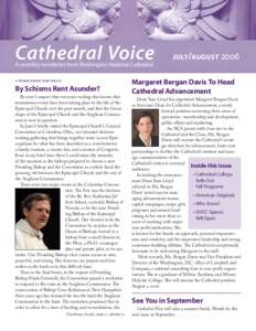 Cathedral Voice July-August 2006
