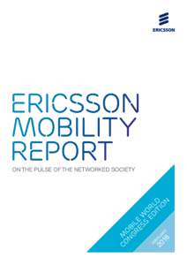 Ericsson Mobility Report CO M N OB GR IL