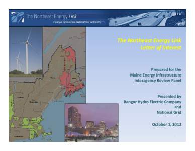 Microsoft PowerPoint - Northeast Energy Link IRP Presentation Oct 2012 FINAL.pptx