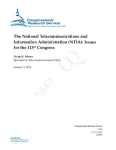 Technology / Wireless / Spectrum management / Institute for Telecommunication Sciences / Wireless networking / Frequency assignment authority / United States Department of Commerce / Notice of proposed rulemaking / Coupon-eligible converter box / National Telecommunications and Information Administration / Radio spectrum / Government