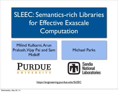 Problem solving / Annotation / Mathematical optimization / Compiler / Library / Semantics / Computing / Language / Operations research / Software / Heuristic