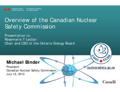 CNSC-President-Michael-Binder-meets-with-Rosemarie-Leclair-of-the-Ontario-Energy-Board