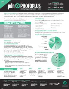 Photoplus / Photo District News / Trade fair