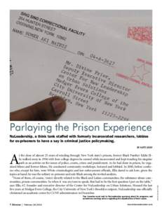 Incarceration in the United States / Prison education / Recidivism / Prison Fellowship / Department of Corrections / Prison / Penal system of Japan / Taconic Correctional Facility / National Criminal Justice Association / Penology / Crime / Law enforcement