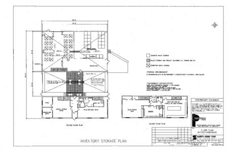 Safety-Kleen Corporation Container Storage Area Map