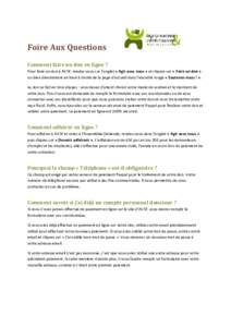 Foire Aux Questions Comment faire un don en ligne ? Pour faire un don à AVSF, rendez-vous sur l’onglet « Agir avec nous » et cliquez sur « Faire un don » ou bien directement en haut à droite de la page d’accuei