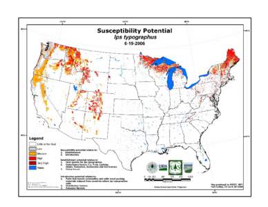 United States Forest Service / Curculionidae / Woodboring beetles / European spruce bark beetle