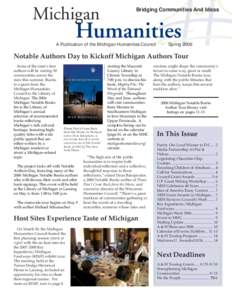 Michigan  Bridging Communities And Ideas Humanities