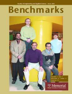 Faculty of Engineering and Applied Science  Winter 2003 Benchmarks