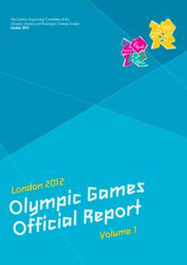 The London Organising Committee of the Olympic Games and Paralympic Games Limited London 2012 s e