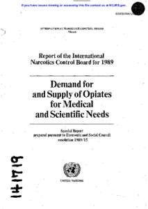 If you have issues viewing or accessing this file contact us at NCJRS.gov. if E/INCB/  INTERNATIONAL NARCOTICS CONTROL BOARD